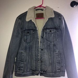 Levi Strauss wool Jean Jacket